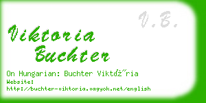 viktoria buchter business card